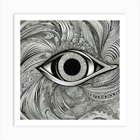 Eye Of The Gods 1 Art Print