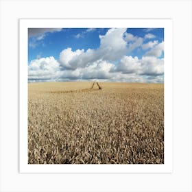 Wheat Fields Sky (2008) Art Print