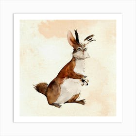 Different Animal Art Print