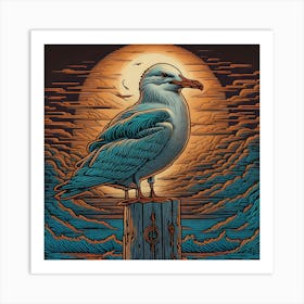 Seagull 1 Art Print