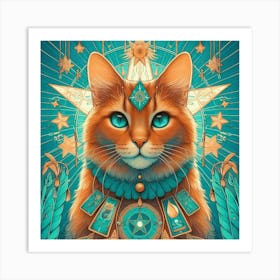 Ginger Wisdom Art Print