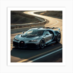 Bugatti Chiron 2 Art Print