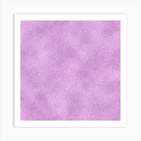 Plum Glitter Art Print