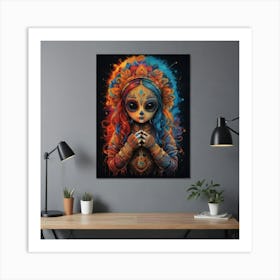 Day Of The Dead Girl Art Print