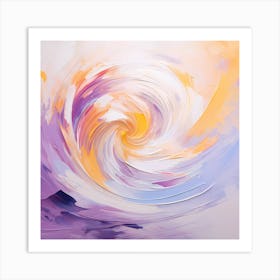 Tranquil, Pastel Rhapsody Art Print