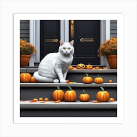 Halloween Pumpkins 13 Art Print