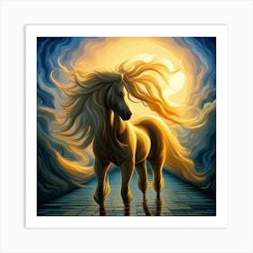 Ethereal Horse Art Print