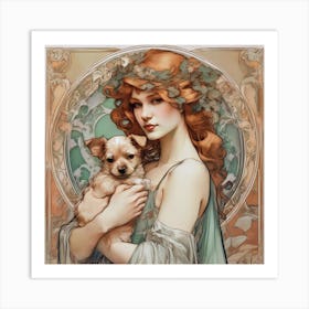 Louisa And Christopher Art Print