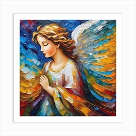 Angel Painting 9 Art Print