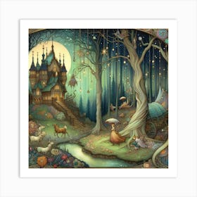 Fairytale Forest Art Print