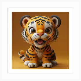 Tiger Cub 12 Art Print