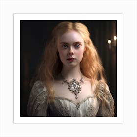 Unreal Princess Elle Art Print