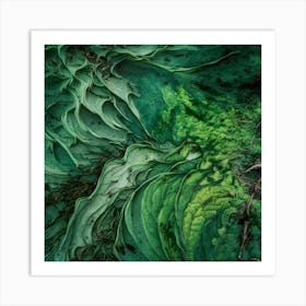 Emerald Green 2 Art Print