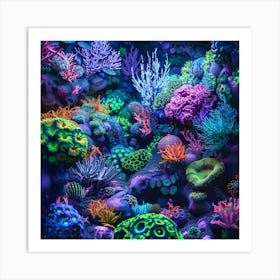 Coral Reef 8 Art Print