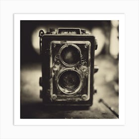 Old Camera Art Print