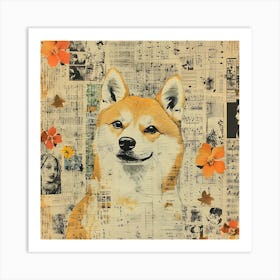 Shiba Inu 4 Art Print