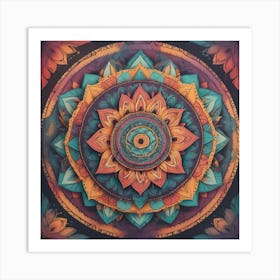 Mandala 75 Art Print