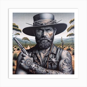 'The Wild West' Art Print