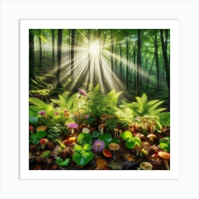 Fairy Forest Photo Art Print