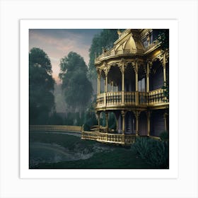 Victorian House 2 Art Print