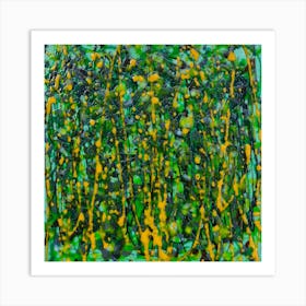 Abstract Wall Art Inspired by Jackson Pollock  Art Print