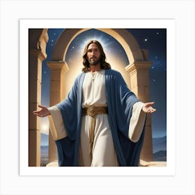 Jesus 14 Art Print