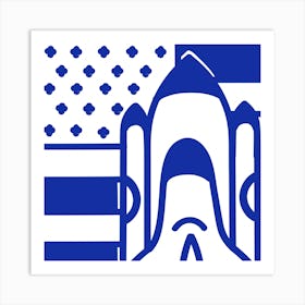 Space Shuttle Art Print