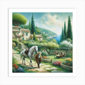 Tranquil Countryside Art Print