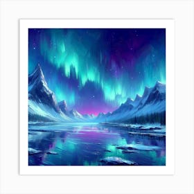 Aurora S Symphony 6 Art Print