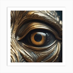 Eye Of The Dragon 3 Art Print