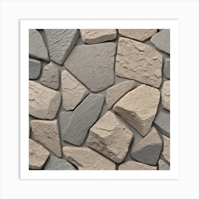 Stone Wall 52 Art Print