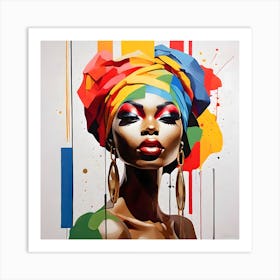 African Woman 3 Art Print