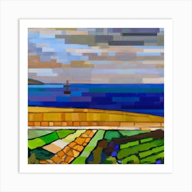 View Of The Sea Art Print