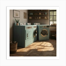 Default Default Vintage And Retro Laundry Aestethic 0 (2) Art Print