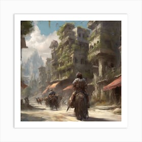 Elder Scrolls 2 Art Print