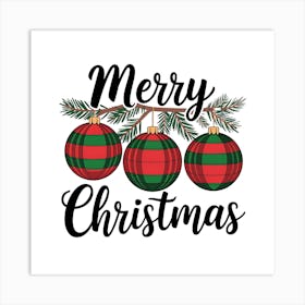 Merry Christmas 1 Art Print