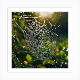 Spider Web 1 Art Print