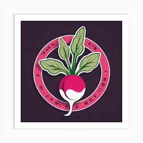 Radish 17 Art Print