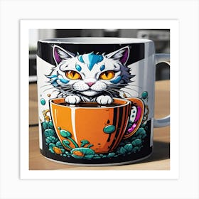 cute mug Art Print