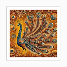 Peacock 13 Art Print