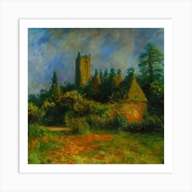 Church In The Woods Art Print