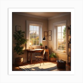 Home Office 1 Art Print