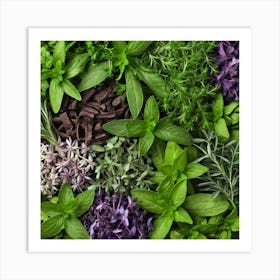 Fresh Herbs 4 Art Print