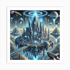 Ionosphere Aetherion Capital Converted Art Print