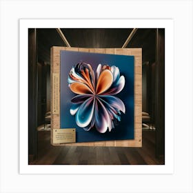 Abstract Flower Art Print