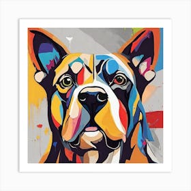 Dog Painting 1 Art Print