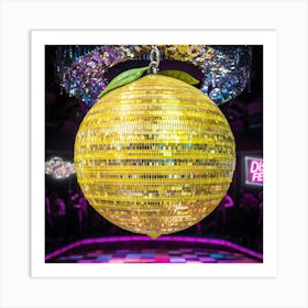 Disco Ball 33 Art Print