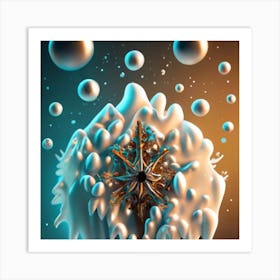 Ice Sculpture Art Print