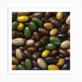 Coffee Beans 303 Art Print