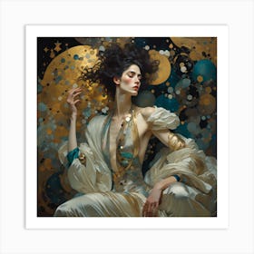 more dreams of klimt Art Print